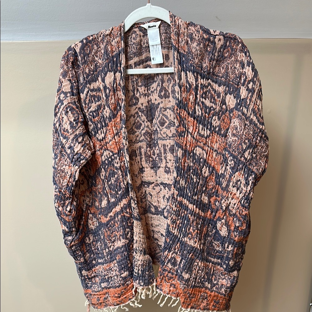 ROOTS Boho Chic Women's Open Kimono